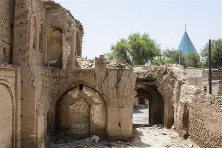 برف و باران تیر خلاصی بر پیکر نیمه‌جان آثار تاریخی