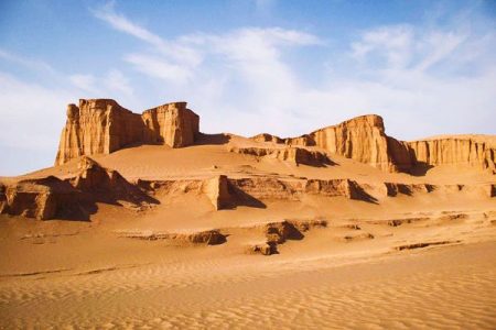گرم ترین نقطه جهان در کویر لوت