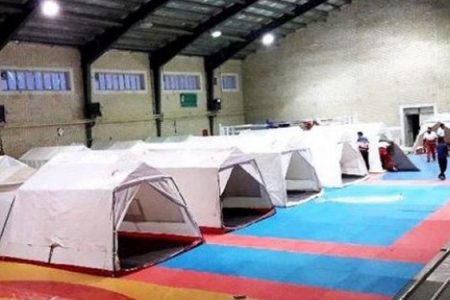 محل اسکان اضطراری برای مسافران در مریوان انتخاب شد
