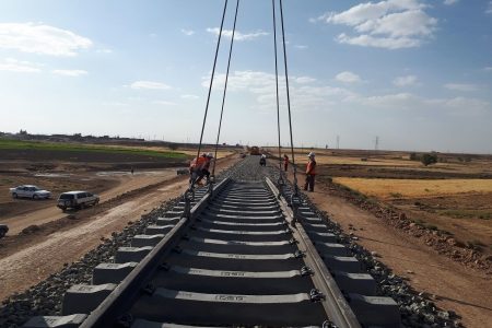 اتصال دریای خزر به خلیج فارس از مسیر ریلی