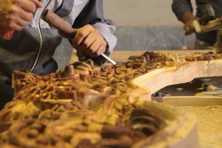 جشنواره فروش مبلمان منبت ملایر پذیرای مسافران