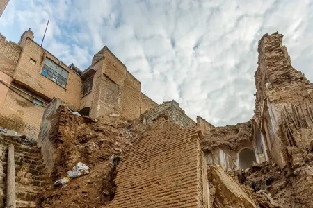خطر تخریب بیخ گوش مجموعه تاریخی «پلابچیلون» دزفول
