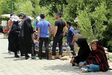 حضور رمالان و فالگیران در منطقه گنجنامه همدان