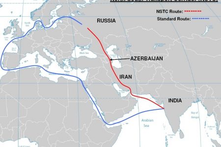 از ظرفیت بنادر شمال ایران برای رونق کریدور جنوب شمال استفاده شود