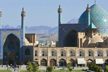 گنبد مسجد جامع اصفهان ترک برداشت