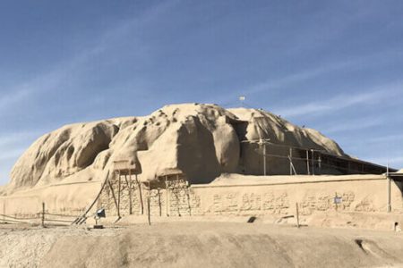 راه آب سفالی در محوطه تپه سیلک کشف شد