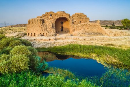 مرمت کاخ اردشیر بابکان اتمام یافت