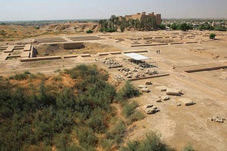 آغاز مرمت کاخ اردشیر شوش