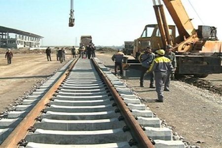 راه آهن رشت- کاسپین پیشرفت ۹۴ درصدی داشته است