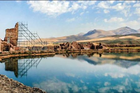 بررسی برچیدن داربست‌های حفاظتی تخت سلیمان