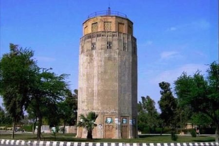 برج آب بوارده آبادان مرمت شد