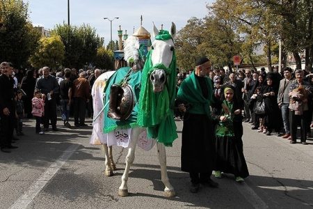 مراسم خودجوش و مردمی تعزیه قوم بنی‌اسد در همدان