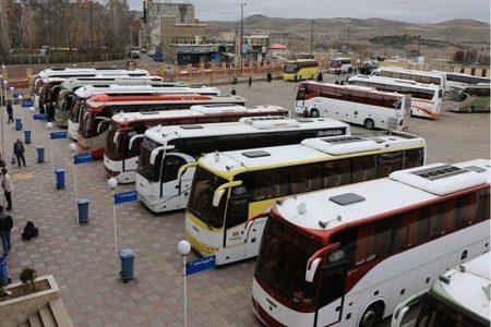 بلیت‌های اتوبوس اربعین با نرخ مصوب تنها در یک پایانه مرزی پیش فروش می‌شوند