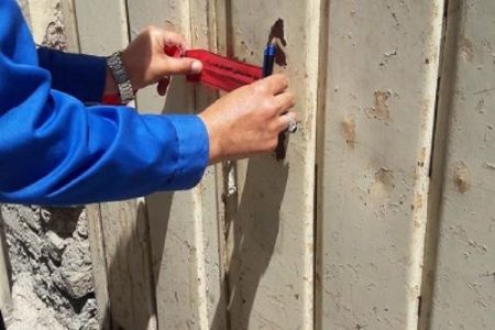 پلمپ ۲ ساخت‌وساز غیرمجاز در بازار کاشان