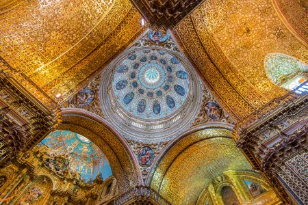 درخشش کلیسای طلایی سیسیلی